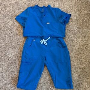 Figs Vibrant Blue Medical Scrubs